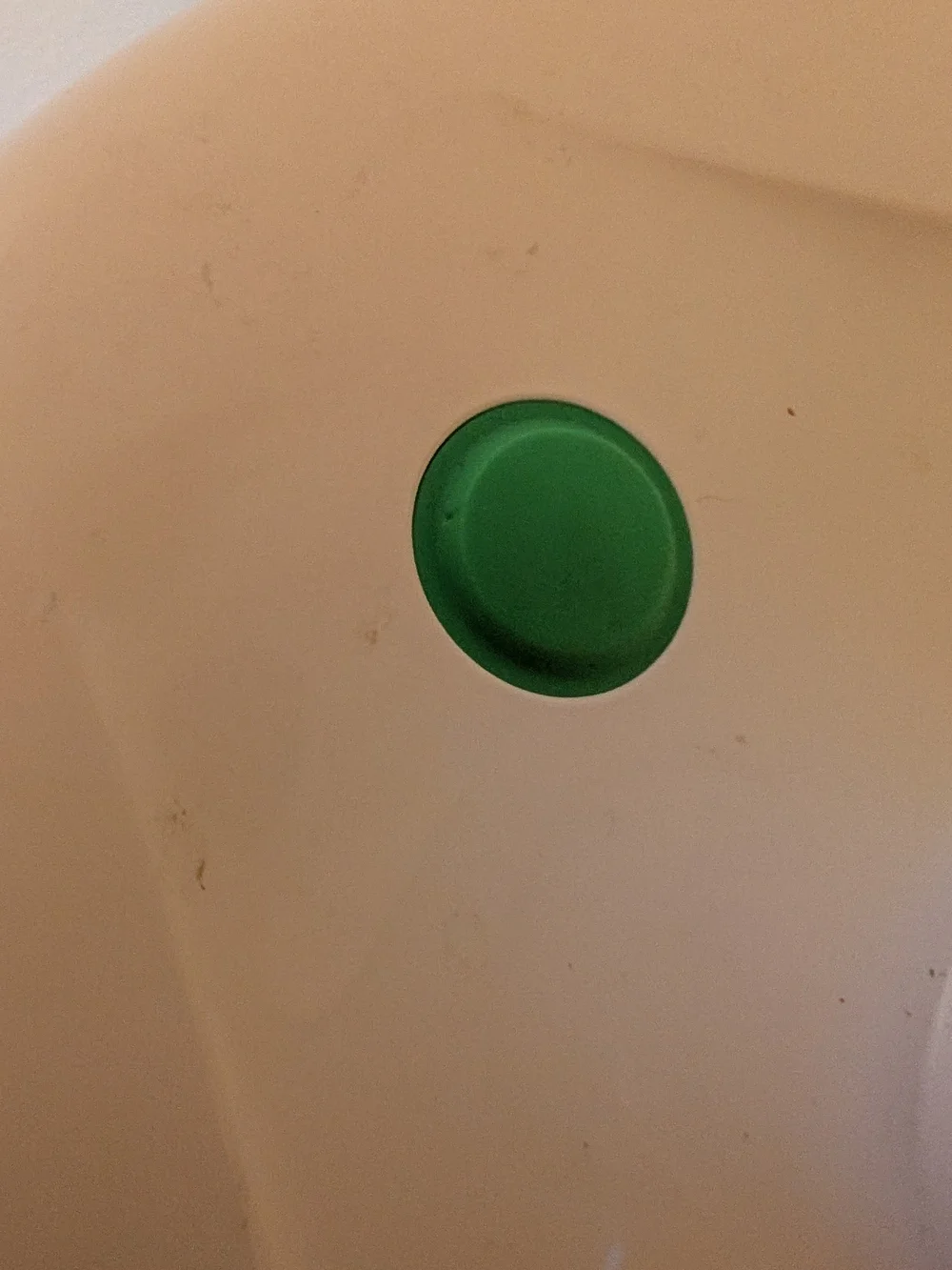 Green Farberware Manual Salad Spinner Bowl with Cream Lid